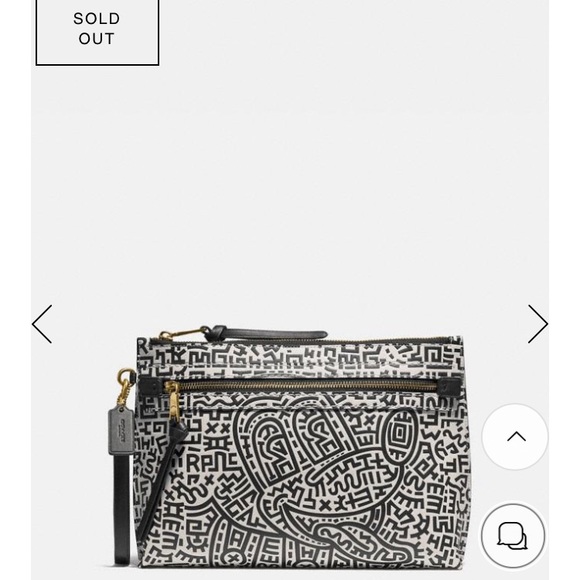 COACH NWT DISNEY x KEITH HARING Academy Pouch 5220 - Picture 5 of 14